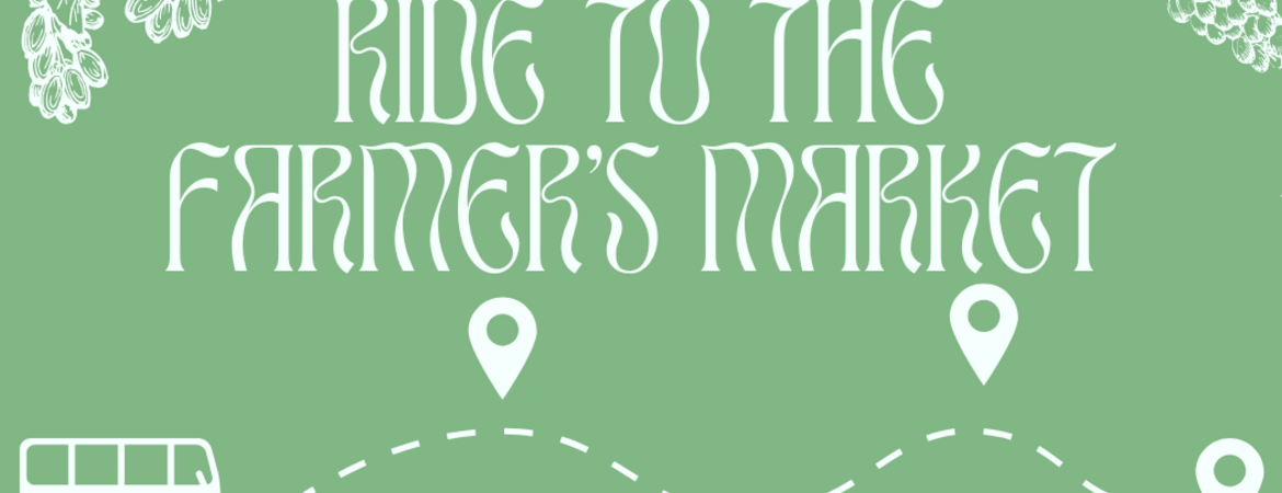 ride to the farmers market